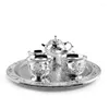 Teaware set Silver Tea Set Chinese Style Domestic Luxury High-End Creative Anti-Drop Teapot