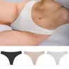 Calcinha feminina listra sólida 3 pacote cor misturada rosqueado seda gelo cintura baixa alta elástica traceless briefs secagem rápida