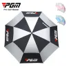 Aids PGM Parapluie de Golf Double Couche Résistant à l'usure Protection Solaire Anti-Pluie Matériau en Fibre de Verre Printemps et été Automatique Manuel YS003