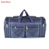 Storage Bags 80L Large Capacity Men Women Waterproof Luggage Bag Oxford Cloth Big Travel