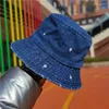 Berety Retro myted jean fisherman kapelusz para vintage moda krótka rondek oddychający solidny kolor cienki sprężyna i lato