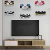 Accessories Floating Shoe Display,Shelves Wall Mount Levitating Shoe Display Stand For Sneaker Collection Or Shoes Box