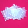 Jewelry Pouches 5000pcs 7 10cm White Bone Pe Transparent Ziplock Plastic Bags Clear Travel Packing Bag For Gifts Pouch Accessories