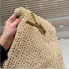 Summer Beach Bags Designer Women Straw Bag Large Capacity Handbag Shopping Canvas Shoulder Bags Fashion Crochet Totes Handbags Woven Bucket Tote CYG24032303-12