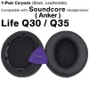 Akcesoria Misodiko Earpads Wymienca słuchawek SOUNDCORE przez Anker Life Q30 / Q35