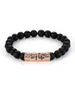 Strand 2st Set 10mm Stone Black For Women Men Luxury Accessories Gift Female Punk Jewelry