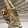 Summer Beach Bags Designer Women Straw Bag Large Capacity Handbag Shopping Canvas Shoulder Bags Fashion Crochet Totes Handbags Woven Bucket Tote CYG24032303-12