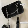 Bag kadın omuz çantaları pu deri çanta 2024 kadın alışveriş yapan parasal çanta sokak moda serin zincir takım stil crossbody