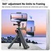 Stabilisatoren TELESIN 3 Wege Selfie Stick mit Stativ Handgriffstange für Hero Insta360 DJI Action Smartphone Action Kamera Zubehör Q240319