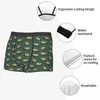 Mutande Capybara Hydrochoerus Hydrochaeris Animali Simpatici Roditori Su Mutandine Teal Scuro Uomo Intimo Pantaloncini Boxer Slip