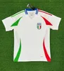 2024 25 Italiaanse voetbalshirts Italiaanse jersey SCAMACCA IMMOBILE CHIESA voetbalshirts RASPADORI JORGINHO VERRATTI Maglia Italiana nationale teamkit