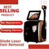 Macchina per depilazione per capelli laser a diodi da 808nm 755 808 1064nm 3 lunghezza d'onda 2000 W Epilatore laser indolore della testa di raffreddamento