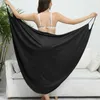 Röcke Skorts Plus Size Damen Sommer Badeanzug Schal Strand Cover Wrap Sarong Rock Maxikleid Cover Up Strand Sarong Bikini Badeanzug Wrap 240319