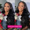 WIGS Body Wave 13x4 13x6 HD LACE FRONT WIG 5x5 HD LACE CLOSURE 360 Full Glueless Wig Brazilian Princess Virgin Hair Hair Hair Wigs 240329