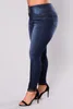 Женские джинсы больших размеров с высокой талией, повседневные джинсы скинни, джинсы для толстой мамы, L-5XL, высокое качество, оптовая цена 240315