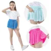 Çocuklar için Tenis Kısa Çocuklar Kızlar Etek Şortları Pantolon Genç Cep Spor Pantolonları Giyim 240305