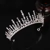 Tiaras barroco vintage ouro cristal pavão nupcial tiaras cz coroas strass pageant diadema noiva headbands casamento acessórios de cabelo y240319