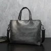 Luxus Marke Männer Casual Aktentasche Business Schulter Tasche Leder Umhängetasche Männlichen Laptop Handtasche Tasche männer Reisetaschen Designs Jungen handtasche geldbörsen