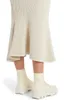 Maglia Maglieria da donna gonne lavorate a maglia da donna in cotone maglione a righe Tromba progetta eleganti gonne lunghe per le donne 2022