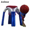 4mH (13.2ft) With blower Custom Giant Inflatable Basketball Hoop ball Shooting Sport Game for backyard party