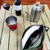 Storage Bags Camping Coffee Paper Filter Portable Organizer Pouch Tools Folding Dripper Tea Holder