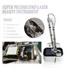 Super Picosecond Pico Laser Eyebrow Tattoo Removal Machine Pigmentering Freckle Treatment Laser Dark Spot borttagning