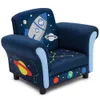 Sedia imbottita per bambini Delta Children Space Adventures, blu