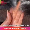 Synthetic Wigs Queen Hair Real HD Full Frontal 13x6 13x4 Invisible Melt Skin Lace 4x4 5x5 6x6 7x7 Closure Raw Human Body Wave and Straight Hair 240329