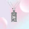 Movie Doctor Who TARDIS Phone Booth Necklaces Vine Silver Couple Splice Love Heart Pendant Necklaces For Women Jewelry Crafts Accessories7962766