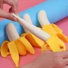 Schattig fruit squishy stressballen fidget zintuiglijk speelgoed knijpstress handspeeltje anti-angst banaan rekbaar langzaam stijgend speelgoed