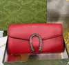 2024 Toppkvalitet Designer Bag Dionysus Snake Shoulder Bag Chain Strap Purse Clutch Bag Cross Body Handväska Fashion Wallet Messenger Luxury Mini Bags T Bag For Lady