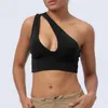 ll womens yoga bra tank top summer with pad sports lu u u bra for women luseveless fitness yoga tops sm2321
