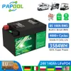 LiFePo4-batterij 24V 140Ah 100Ah Ingebouwde klasse A-cellen 25,6V BMS 200Ah 240Ah 300Ah Oplaadbare zonne-energie RV-lithiumbatterij GEEN BELASTING