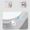 Toalettstol täcker 2st lock Lifter Anti-Dirty Hand Hushållens lyftklistermärke för att avslöja handtaget