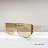 Sunglasses 2024 Fashion Goggles High-end Women's Imported Flat Oversized Retro Men's Glasses