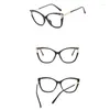 Okulary przeciwsłoneczne ramy Vintage designerskie luksusowe okulce dla kobiet przezroczyste okulary komputerowe rama panie 2024