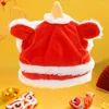 Disfraces de gato mascota león sombrero de danza año chino perro lindo peluche para cachorro vestido de vacaciones suministros de disfraces