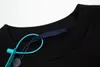 2024ss Neues Herrenhemd für Frühling und Sommer, neue Hoodies, hochwertiger Baumwolldruck, kurzärmeliges T-Shirt mit Rundhalsausschnitt, Größe: m-l-xl-xxl-xxxl, Farbe: schwarz, weiß, lin032