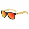 Солнцезащитные очки BerWer, бамбуковые, деревянные, для мужчин и женщин, винтажные солнцезащитные очки в стиле ретро, поступление