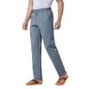 Men's Pants Overalls Drawstring Casual Hiking Cotton Twill Straight-Fit Modern Stretch Trousers