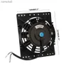 Electric Fans 6 Inch Slim 650CFM Radiator Cooling Fans Universal Slim Pull Push 12V 80W Direct Replacement Electric Fan with Mount KitC24319