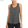 Women's T-Shirt Summer Womens Vest Quick Drying T-shirt Sports Vest Style Breathable Solid Colors Fitness Workout Sleeveless Mesh Back TopsC24319