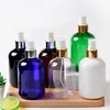 Storage Bottles 250ML300mlPlastic PET Pump Bottle Mist Sprayer Flower Toilet Water Essence Perfume Toner Liquid Skin Care Cosmetic Packing