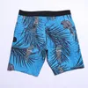 Shorts masculinos moda papagaio impressão laser profissional surf nadar praia 4 vias estiramento rápido seco placa impermeável l13