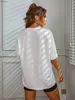 Женская футболка Негабаритная женская футболка 1898 Brooklyn York с надписью и принтом на плечах, винтажная футболка, простая одежда, женская футболка Y2K TopC24319