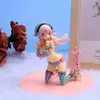 Anime Manga SUPER SONICO Animation Colorful Swimwear Girls Dolls Figurine Anime Garage Sets PVC Statue Computer Enclosure Decoration 240319