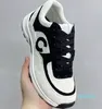 2024 Tasarımcı Spor ayakkabıları Calfskin Sıradan Ayakkabı Vintage Süet Deri Eğitimler All-Match Stylist Sneaker Patchwork Leisure Ayakkabı Platformu