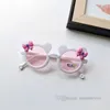 Children cartoon sunglass gilrs polka dots Bows sunglasses fashion kids outdoor glasses eyeglasses girl Uv protection beach sunblock Z2367