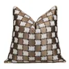枕の贅沢な投げ装飾的な柔らかい枕カバーカウチソファのベッドルームの正方形の農家ケース