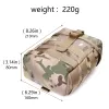 Väskor Molle Military Pouch Shoulder Bag Tactical Binocular Telescope Storage Bag Survival Pouch Outdoor vandringsvattenflaskpåse